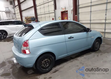 2008 Hyundai Accent Gs from USA, damaged, VIN KMHCM36C88U064372